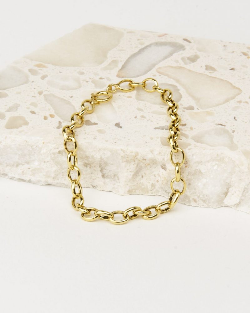 DEMARCA bracelet goldplated 925