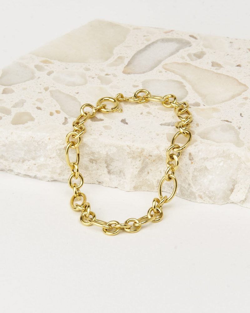 DEMARCA bracelet goldplated 925