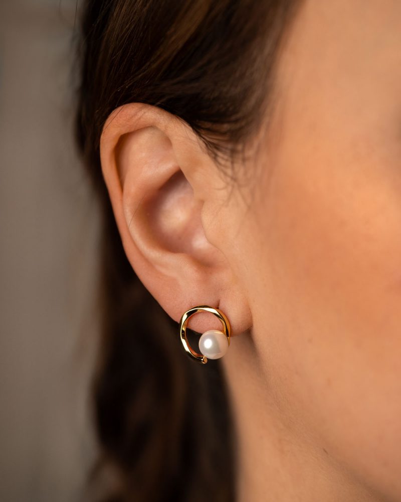 DEMARCA earrings pearl