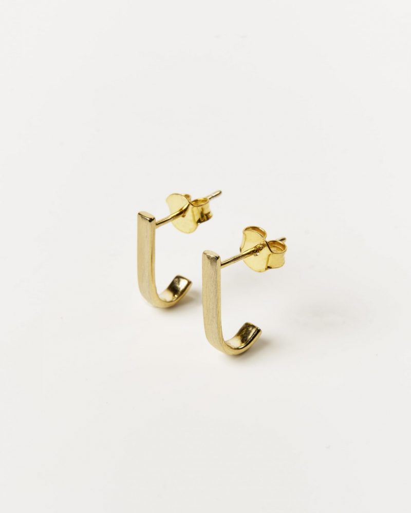 DEMARCA satine goldplated earrings 925