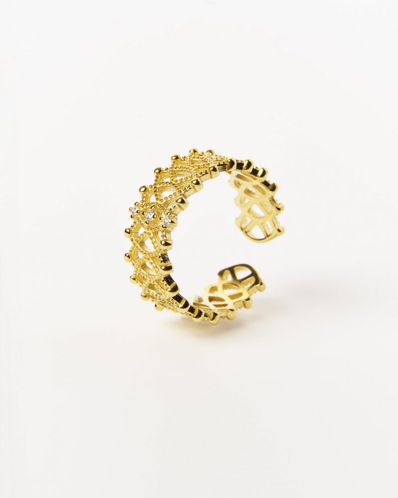 DEMARCA jewelry 925 ring goldplated