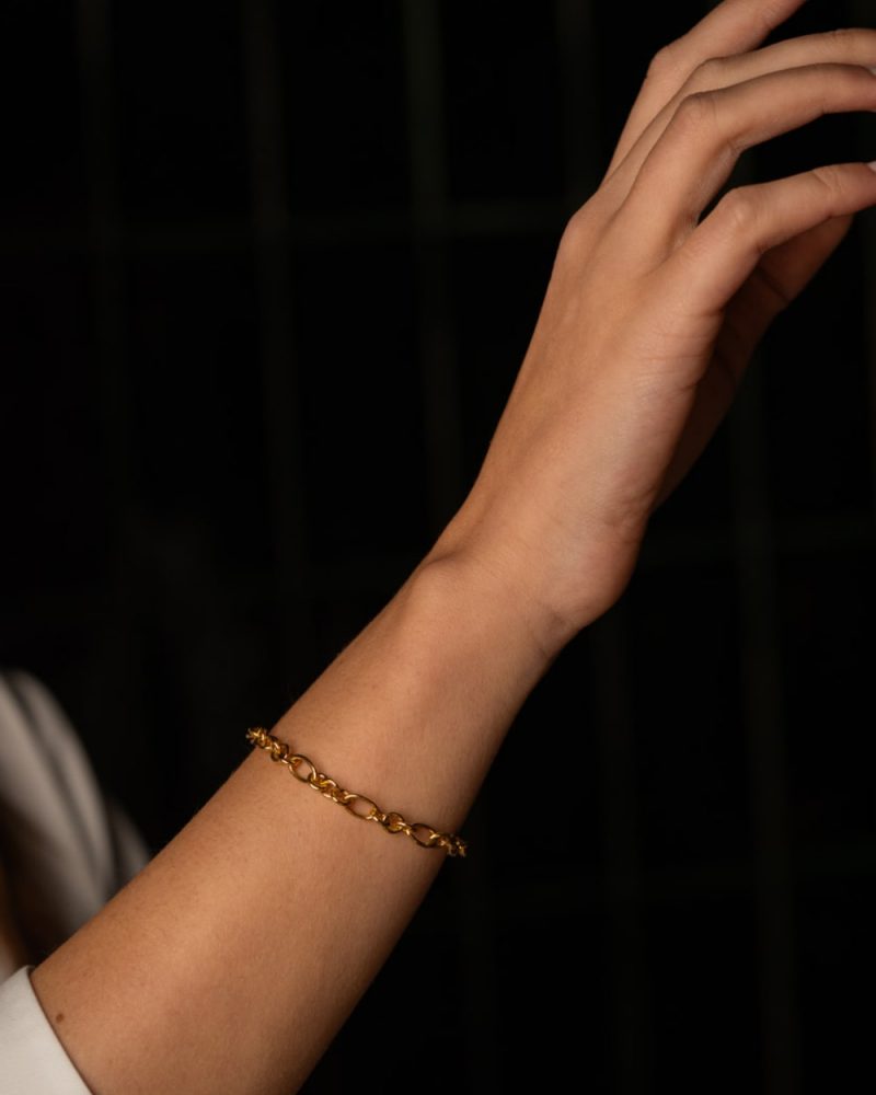 DEMARCA pulseira de prata dourado 925, joias em prata 925 portugal e europa
