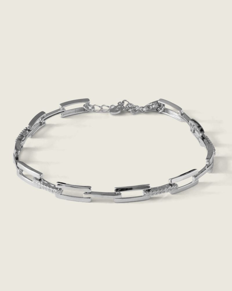 Dan Bracelet rodeado prata 925 demarca