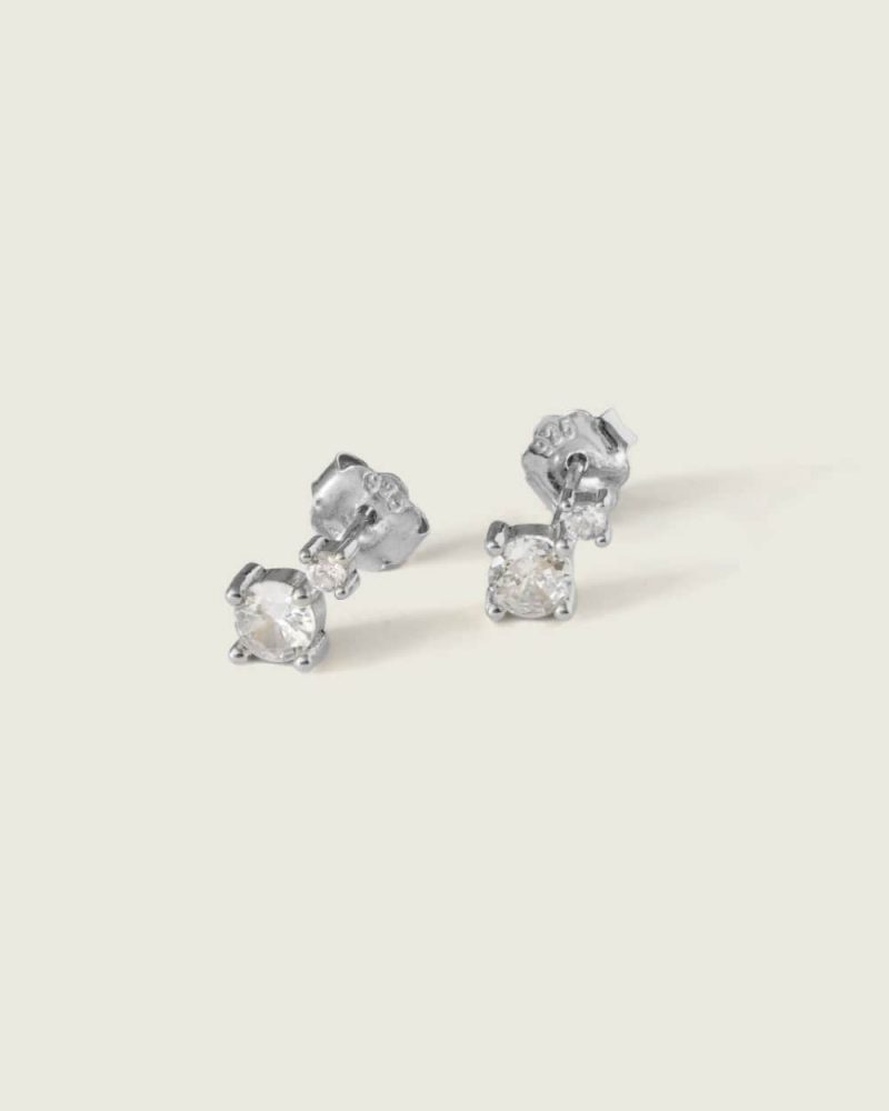 Little Silver Earrings prateado DEMARCA