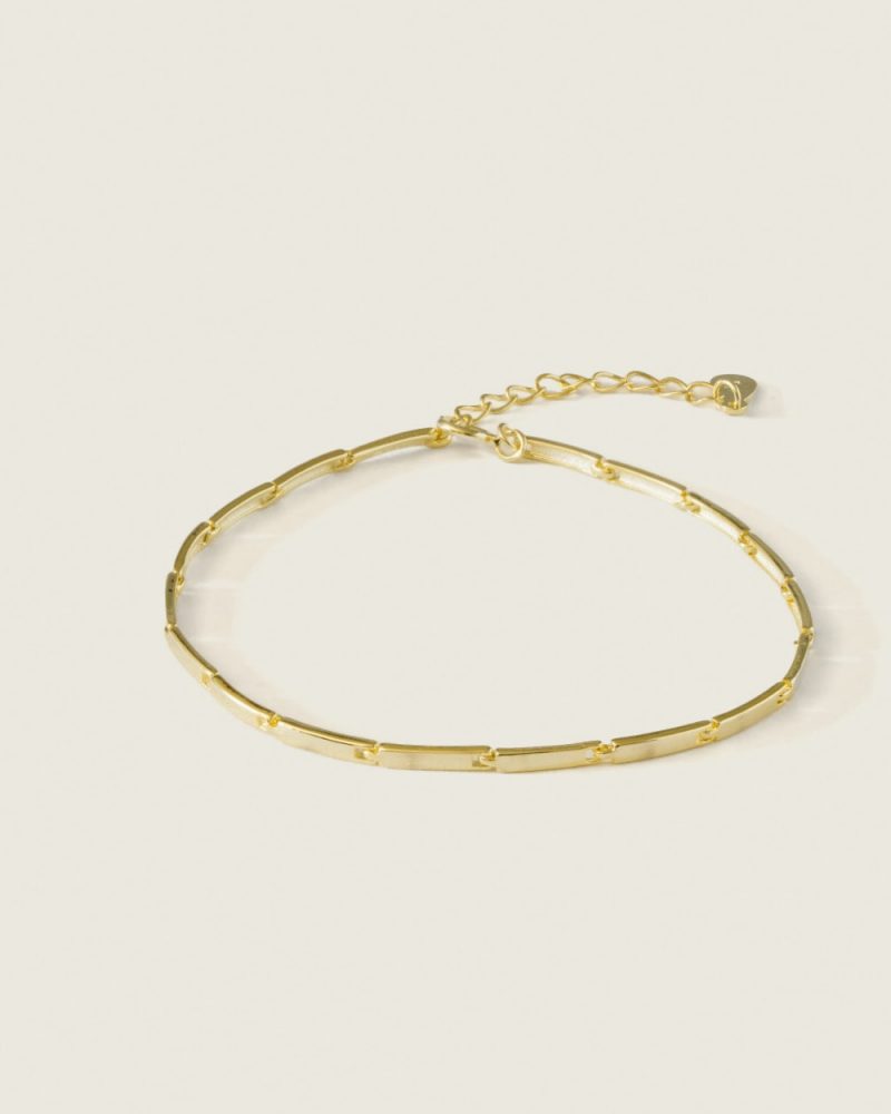 Silver Majesty Bracelet dourado demarca prata 925