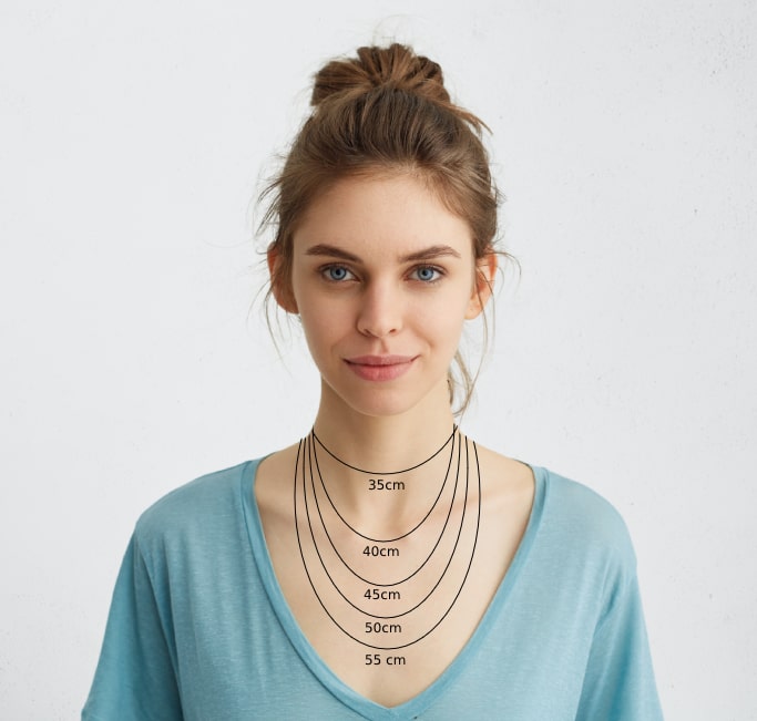 Size Guide Necklace DEMARCA